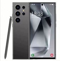Téléphones portables très bon marché les plus vendus Blanc S24 Ultra 4g Phone 7999mAh Android14