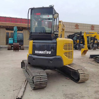 Mini pelle à chenilles d'occasion, petit PC55MR, à vendre, Machines de Construction, Jcb