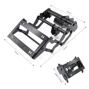 Reposapiés eléctrico tipo varilla de empuje para asientos de vehículos comerciales, modificación de asiento de coche con soporte Interior para piernas y reposapiernas - Product Image 1