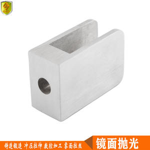 Clips en verre carrés en acier inoxydable pour accessoires de porte et de fenêtre pour armoires à vin, piscines, yachts, fenêtres et portes de bâtiments - Product Image 4