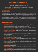 Btc Solo Mining Bitaxe Gamma 601 1.2Th 18W SHA-256 Algorithme Lottery Miner Bitaxe Gamma 601 Bitcoin Miner Nerd Qaxe ++ Solo Miner