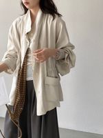 Muguyu Manteau Trench Décontracté Printemps à Boutonnage Simple en Lycell et Lin Doublé Polaire, Épaules Tombantes, Design Plissé, Longueur Mi-longue, avec Capuche