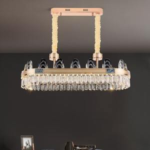 Éclairage décoratif pour villa de luxe intérieur Lustre en coquille de cristal Pendentif Premium Lampes suspendues - Product Image 2