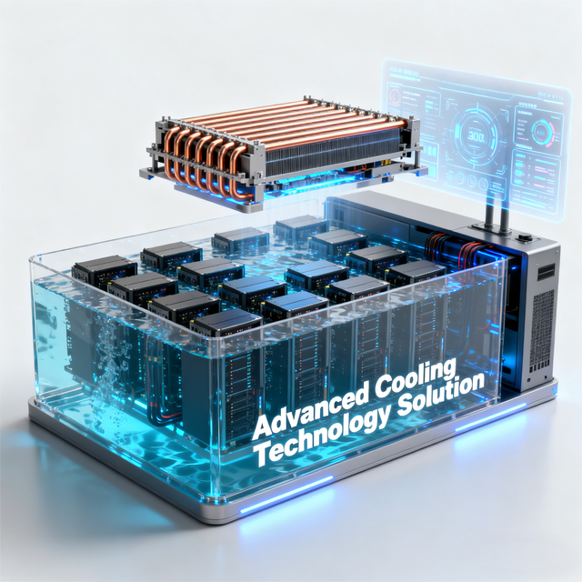 High-Efficiency Mechanical Cooling Data Center Solution