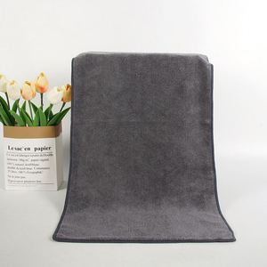 Ensemble de serviettes de bain et de cuisine carrées en microfibre tricotée de luxe à motif écossais, jetables, écologiques, séchage rapide, pour hôtels et usage domestique - Product Image 3