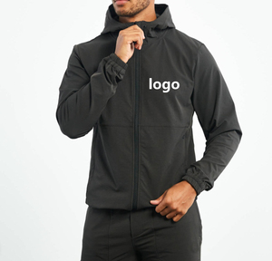 <span class=keywords><strong>2025</strong></span> ropa deportiva con capucha impermeable personalizada para pescadores chaqueta cortavientos de moda letra bordada al por mayor para invierno - Product Image 1