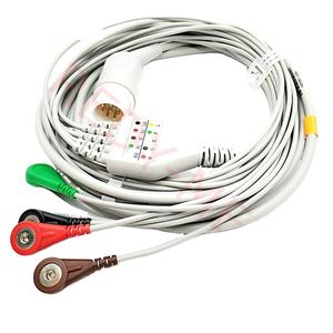 <span class=keywords><strong>12</strong></span> <span class=keywords><strong>Pin</strong></span> Hp <span class=keywords><strong>Ecg</strong></span> Kabel <span class=keywords><strong>5</strong></span> Lood Voor <span class=keywords><strong>Ecg</strong></span> Ekg Machine - Product Image 4
