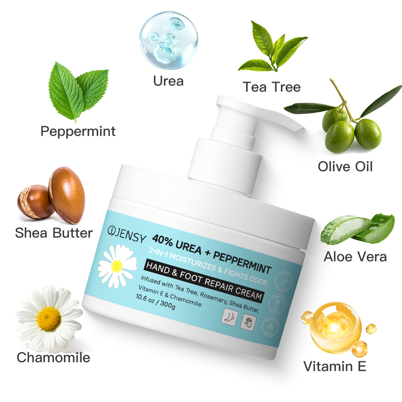 Natural Vitamin 40 Urea Peppermint Collagen
