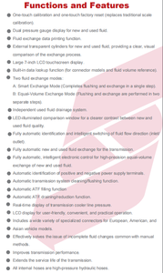 Trocador De Fluidos De Transmissão Totalmente Automática | <span class=keywords><strong>ATF</strong></span> Flushing and Cleaning Machine for Garage Workshop Equipment - Product Image 3