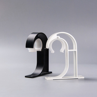 Support de rideau simple à tige romaine de 28mm Support d'accessoires de rideau à double montage