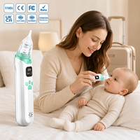 Extracteur de mucus pour nourrissons, aspirateur nasal, nettoyeur de nez pour dispositifs médicaux, kit d'approvisionnement pour bébés à usage hospitalier