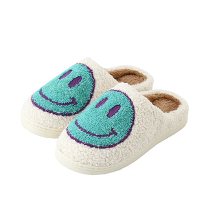 Nhà Cung Cấp Nhà Máy Biểu Tượng Tùy Chỉnh Ánh Sáng Trọng Lượng Thoáng Khí Tpr Phụ Nữ Trong Nhà Ấm Áp Phim Hoạt Hình Mô Hình Mùa Đông Dép Slide Kích Thước 36-41 - Product Image 5