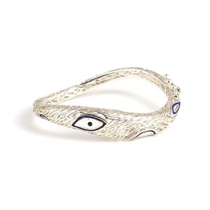 Bracelet pour homme en filigrane émaillé turc romantique avec pierre naturelle fait à la main - Product Image 1