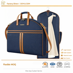 Sac de Voyage Convertible de Luxe Pliable pour Costumes, <span class=keywords><strong>Anti</strong></span>-Plis, Idéal pour Affaires et Mariages - Product Image 1