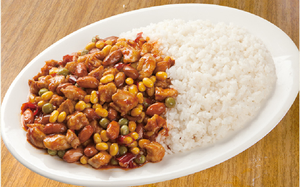 Plat chinois prêt à manger, saveur de bœuf braisé, riz, repas auto-chauffant - Product Image 6