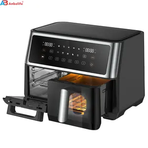 Tuya Smart Digital Control Air Fryer Oven Large Capacity without Oil 5L 8L 12L 15L 18L 20L Multi-function Electric Air Fryer