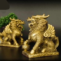Sculpture de fontaine de dragon en bronze, grande taille, nouveau design moderne, accessoire chinois chaud,