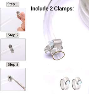 <span class=keywords><strong>Tubo</strong></span> Trasparente in PVC da <span class=keywords><strong>1</strong></span> <span class=keywords><strong>2</strong></span> 3 Pollici per Uso Industriale, <span class=keywords><strong>Flessibile</strong></span> e Trasparente - Product Image 6