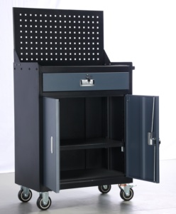 Oem/ODM/OBM tùy chỉnh 1-ngăn kéo sắt di động di động hộp công cụ Xe đẩy hội thảo công cụ lớn ngực cán lưu trữ công cụ tủ - Product Image 2