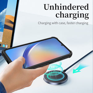 Étui de téléphone anti-chute personnalisé à la mode de concepteur haut de gamme pour Samsung A25 A34 A35 A54 A55 couverture arrière <span class=keywords><strong>incassable</strong></span> en vrac - Product Image 5