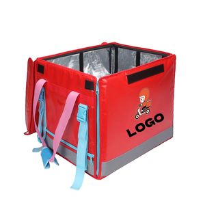 Sac à dos étanche de transport de repas à emporter pour vélo et moto avec logo personnalisé de grande taille Sac à dos de <span class=keywords><strong>livraison</strong></span> de nourriture Stockage au sec isolé - Product Image 3
