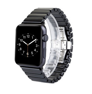 De banda de reloj de <span class=keywords><strong>Apple</strong></span> de SOWELL de moda de pulsera de cerámica banda para la muñeca para <span class=keywords><strong>Apple</strong></span> <span class=keywords><strong>Iwatch</strong></span> (38 MM negro) - Product Image 4