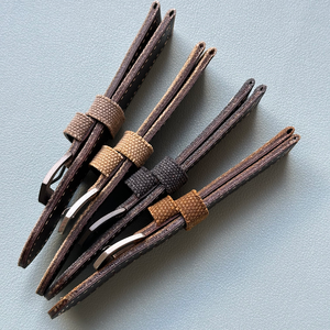 Correa de Reloj de Tela Vintage Transpirable en Existencia, 22/24 mm, Correa de Lona Lavada Desgastada, Repuesto para Relojes Panerai para Hombre - Product Image 3