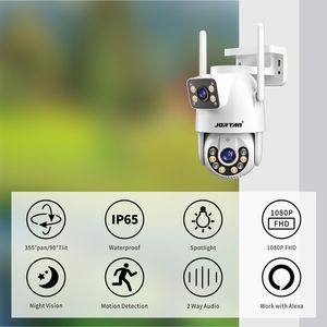 Cámaras de Seguridad Inalámbricas Jortan Wholesale FHD 600W para Exteriores, IP66 Impermeables, CCTV PTZ <span class=keywords><strong>IP</strong></span> con <span class=keywords><strong>H</strong></span>.<span class=keywords><strong>266</strong></span>, Tipo Bala, Tarjeta MICRO SD - Product Image 5
