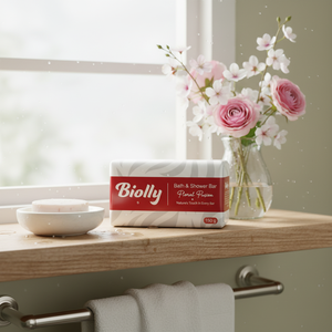 Savon en barre Biolly - 150 grammes, Fusion florale, pour la maison, fabriqué en TR - Product Image 3