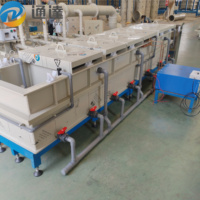 Équipement de placage d'or, ligne de production galvanisée à chaud, machines de galvanoplastie des métaux