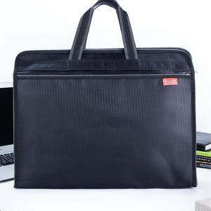 Bolso para Portátil Oxford Impermeable de Gran Capacidad, Maletín de Oficina, Asa Resistente, Cierre de Cremallera, Estilo Vintage para Hombre, Reutilizable - Product Image 1