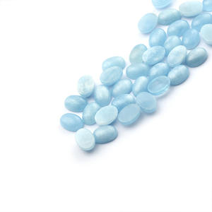 경쟁력 있는 가격의 고품질 천연 아쿠아마린 스톤 오벌 컷 - Product Image 3