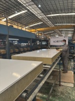Panel Dinding Baja Warna Modern Ramah Lingkungan, Tahan Api, Isolasi Termal & Suara, Pemasangan Mudah