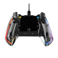 Control de Juego USB con Cable, Vibración Dual, Botones Programables, Botón Turbo, Sensor de Movimiento para PC, Directo de Fábrica