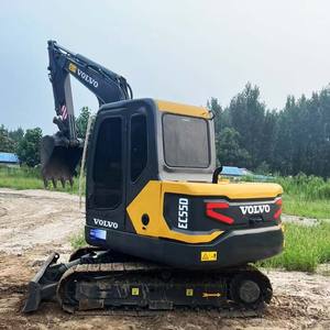 Excavatrice sur chenilles Volvo EC55D 60 d'occasion avec attache de râteau, moteur, pompe et boîte de vitesses importés - Product Image 5