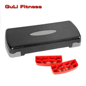 68CM Aerobic <strong>Steps</strong> OEM/ODM <strong>Step</strong> Platforms Trainer Adjustable <strong>Exercise</strong> Fitness Workout Stepper Body Slimming 68L X 28W X (10-15)H - Product Image 4