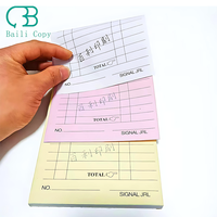 Chine OEM ODM personnalisé Offre Spéciale d'impression de logo multifonction multi-usages NCR carnet de commande de reçu de facture en papier autocopiant