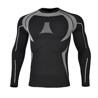 Combinaison de sport de compression pour homme, entraînement intensif HIIT, ski, soutien musculaire, anti-frottement, respirante, légère