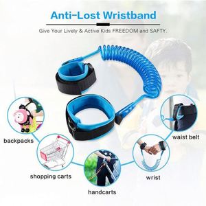 Harnais de sécurité pour bébés et enfants, laisse de sécurité continue, lien anti-perte, corde de traction, sangle anti-perte pour poignet d'enfant - Product Image 4