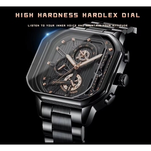 Montre à quartz pour homme, simple, tendance, avec aiguilles lumineuses, étanche, pour le quotidien et les affaires, vente en gros - Product Image 4
