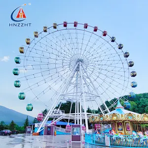 Chine 32m grande roue grande roue parc d'attractions manèges enfants fabricants