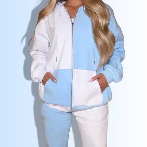 Blue white