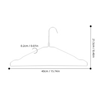 Cintres en fil métallique en gros, prix d'usine, cintres à vêtements en acier inoxydable épaissi de haute qualité, antidérapants, pour armoire domestique