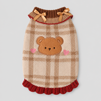 Vêtements d'automne et d'hiver pour animaux de compagnie, pulls pour chats et petits chiens, vêtements d'hiver chauds pour Teddy, Bichon Frise et chatons