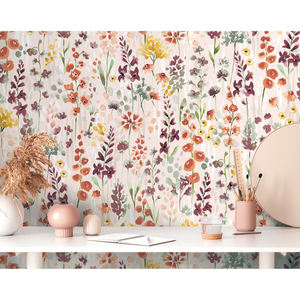 วอลเปเปอร์พรีเมียมแบบไม่ทอ ผิวไวนิลแข็งแรง ลายนูน แห้งสนิท ลอกออกได้ ผิวด้าน ทนแสงได้ดี - Product Image 4