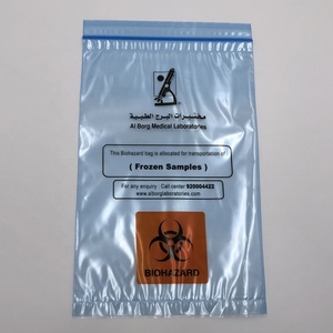 Los fabricantes de LDPE uso médico Ziplock PE biológico muestra de bolsa de la cremallera - Product Image 4