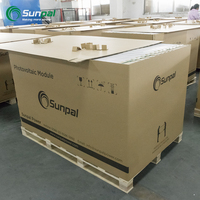 Panneaux solaires Sunpal, prix des panneaux solaires, mono 156 cellules, 425W 430W 435W 440W 445W 445, module photovoltaïque solaire 9BB Perc