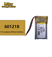 Batterie polymère au lithium 601218 3,7 V 90 mAh pour casque sans fil, lunettes 3D, bracelet intelligent, GPS, DVR, jouets