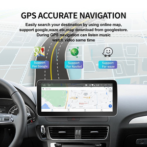 Système de musique automobile avec écran tactile de 12,3 pouces, Carplay, Android, Google, WIFI, SIM, BT pour <span class=keywords><strong>Audi</strong></span> Q5 2009-2016 - Product Image 3