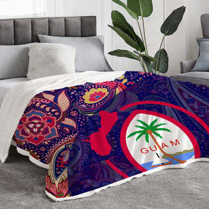 Mantas Casuales con Estampado de Logotipo Personalizado de Samoa Polinesia, Mantas Cálidas de Sherpa, Precio Económico al por Mayor - Product Image 5